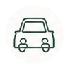 Transportation assistance icon