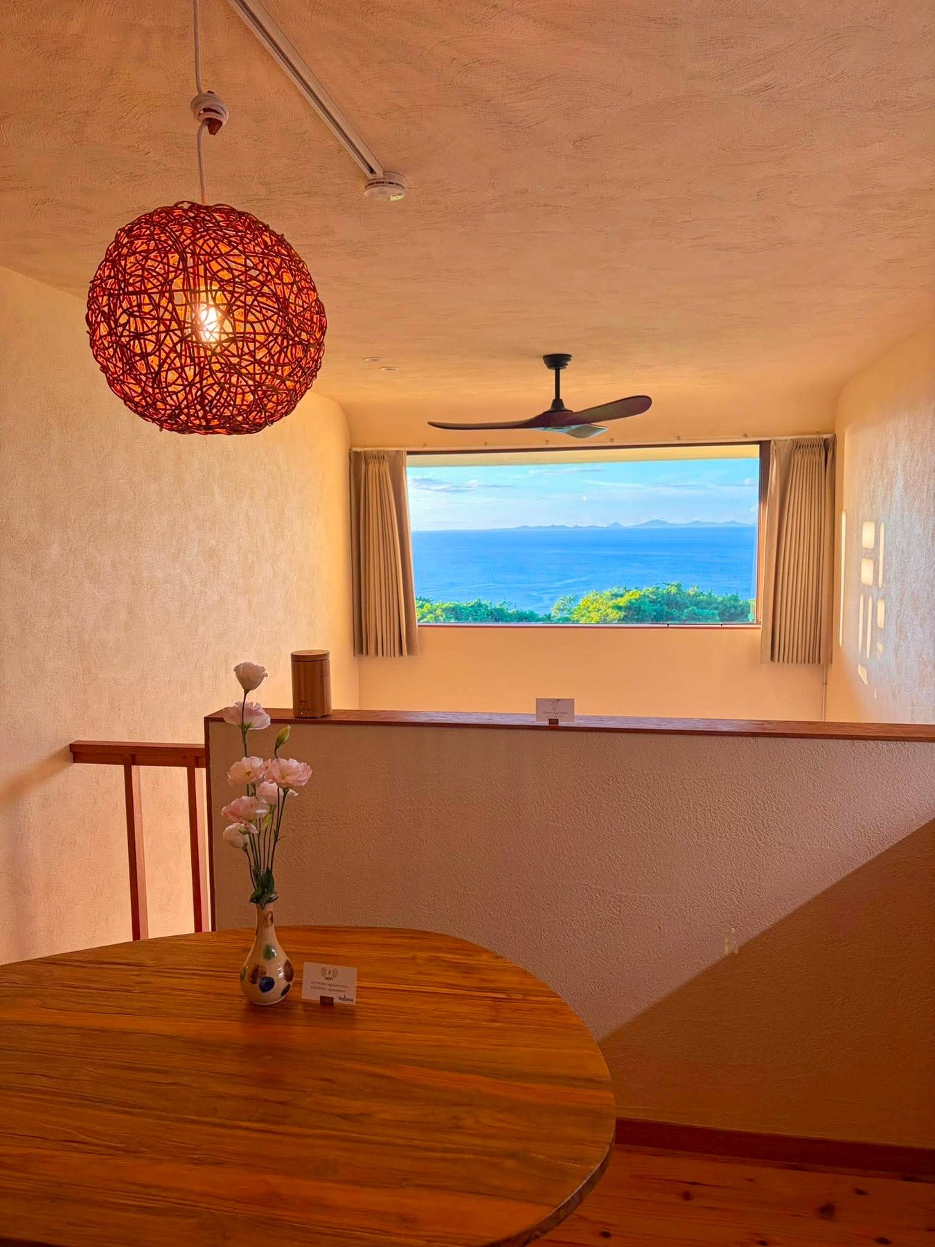 View from the dining room