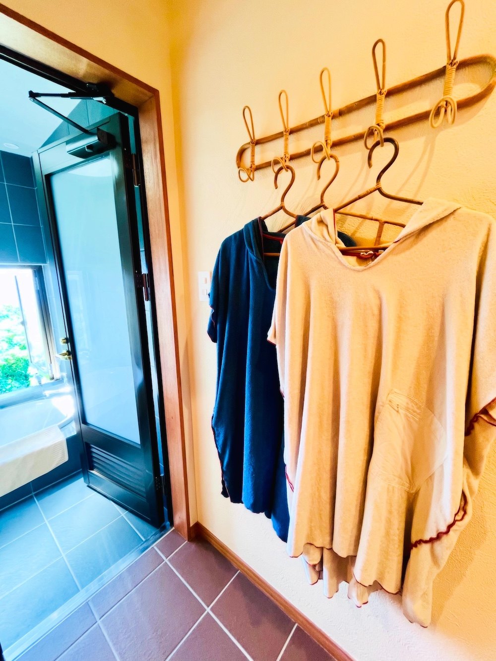 Loungewear after bathing