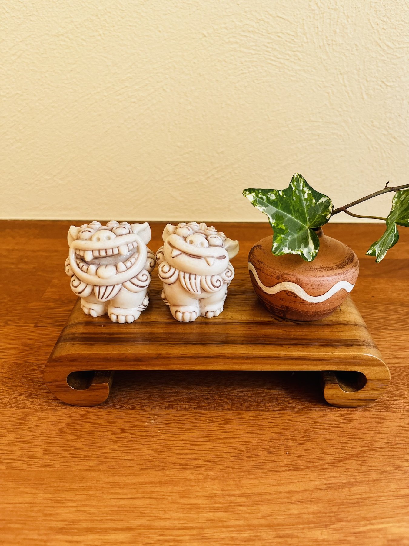 Shisa welcoming you at the entrance