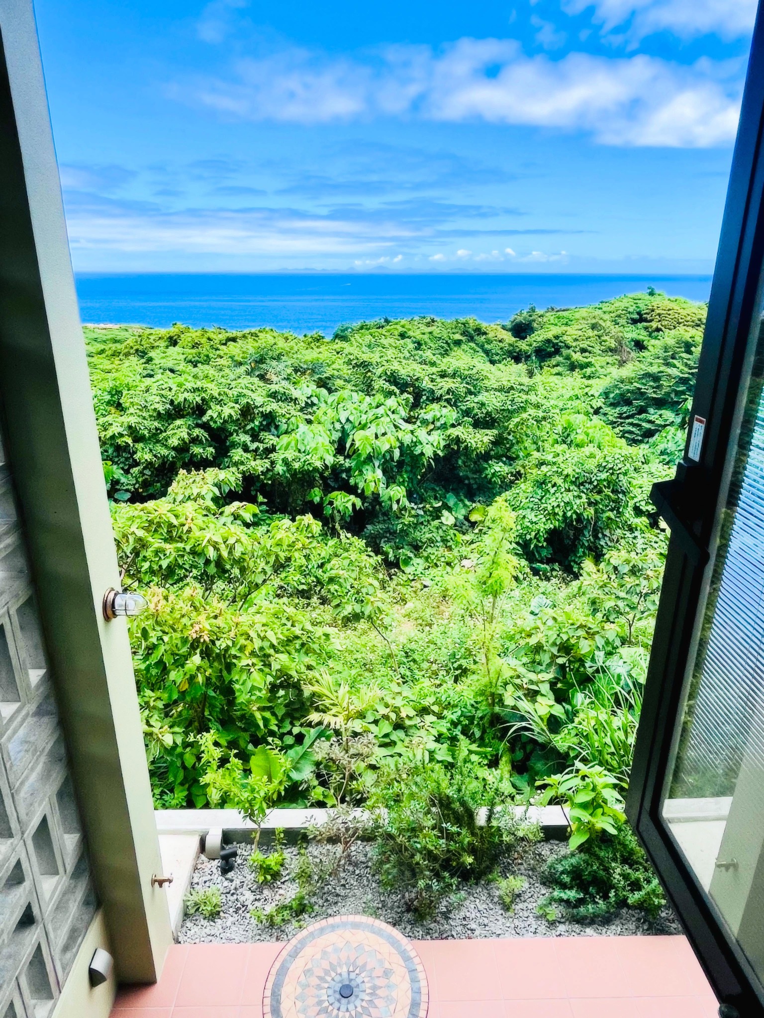 View from the bathroom